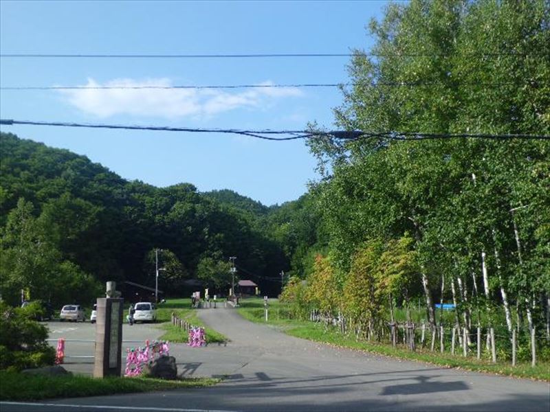 札幌ふれあいの森(白旗山有明側入口があります。）真栄388の画像2