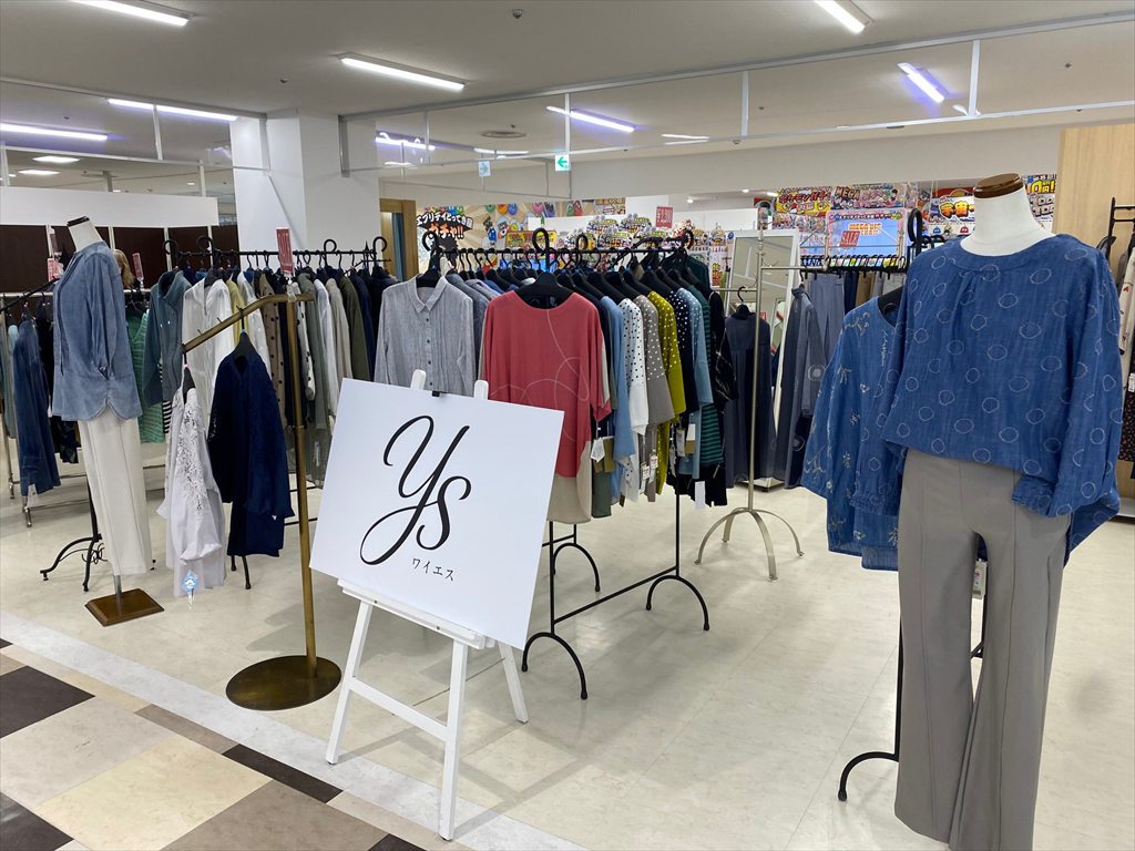 アパレルセレクトショップYS （ザ・ビック清田店2F）2026年4月24日オープンの画像3