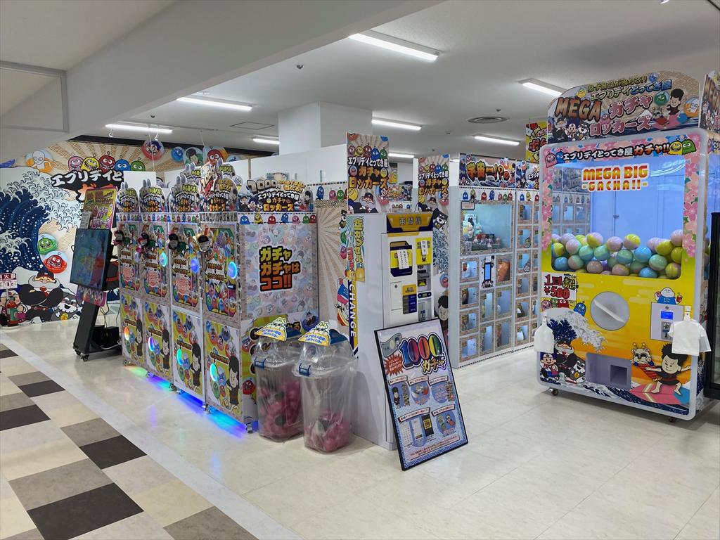 エブリデイとってき屋ガチャ 札幌清田店（ザ・ビック清田店2F）2026年4月24日オープンの画像2