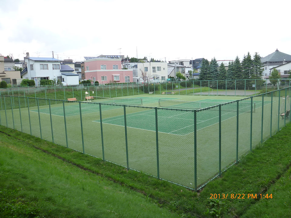 清田南公園（地区公園）テニスコート2面　ゲートボール　少年野球場　スキー山　清田7-2の画像4