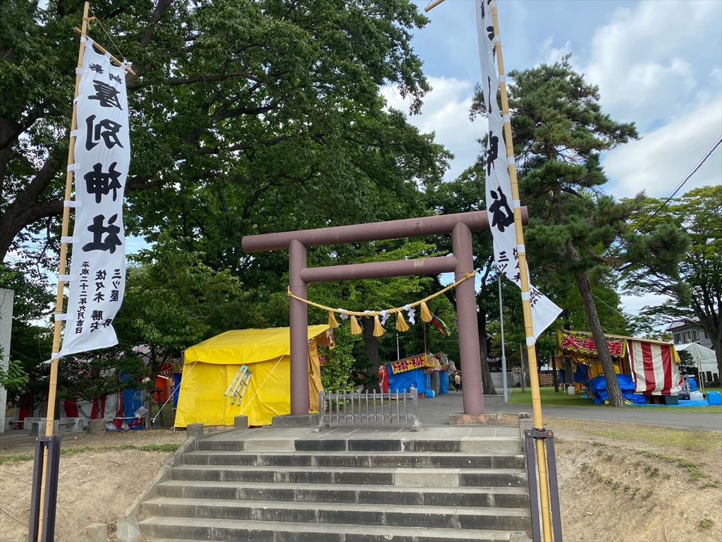 厚別神社（あしりべつじんじゃ）例年9月11日～12日秋祭りの画像2